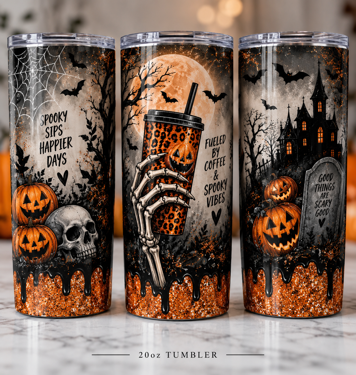 Halloween 15oz tumblers