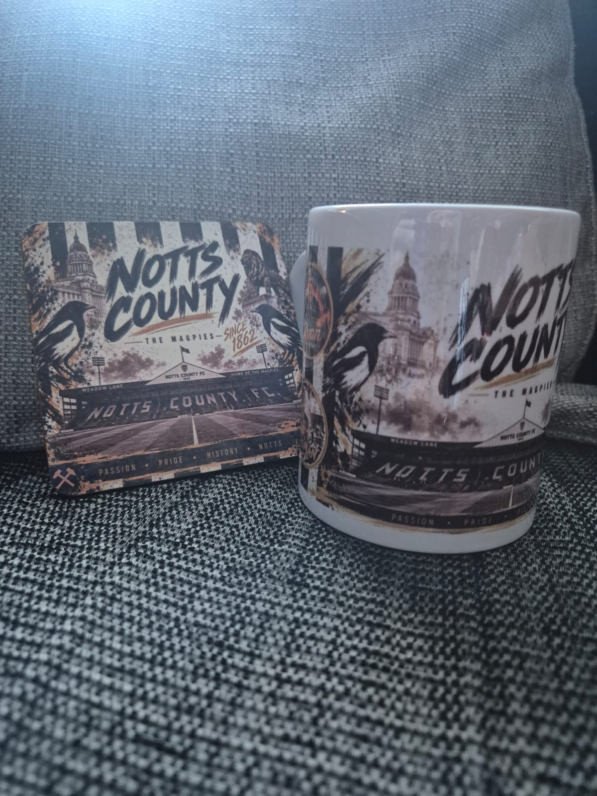 Mug and coaster set