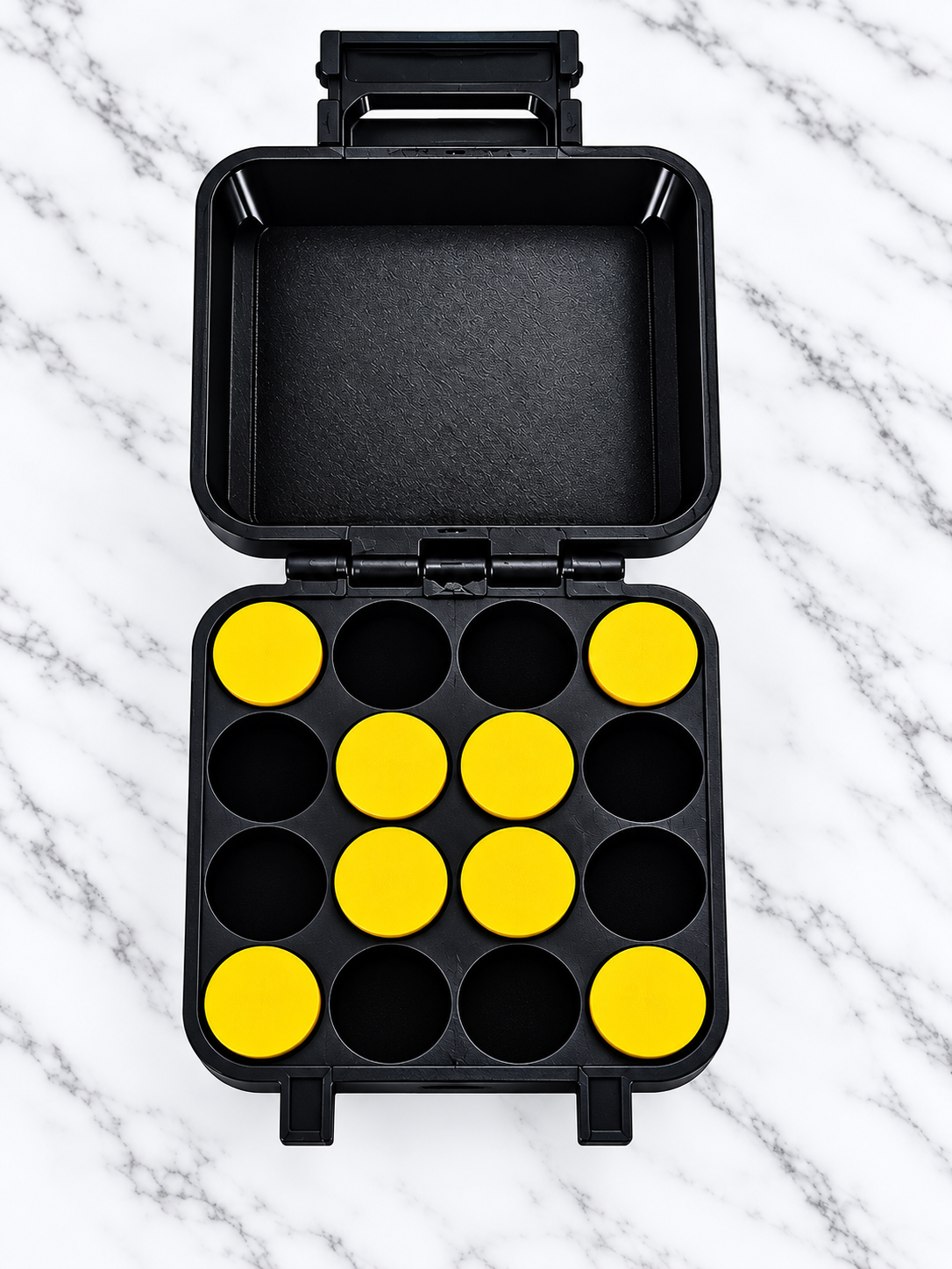 3D printed vial storage case