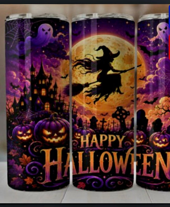 20oz halloween tumblers