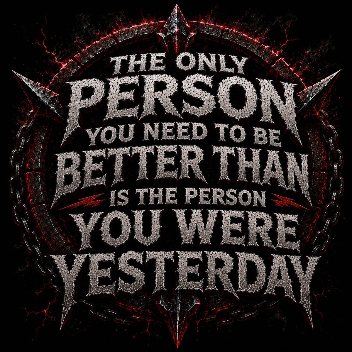 Never Again short sleeved t-shirt