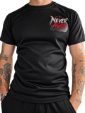 Never Again short sleeved t-shirt