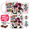 Mug and matching coaster set