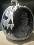 3D printed halloween pumpkin