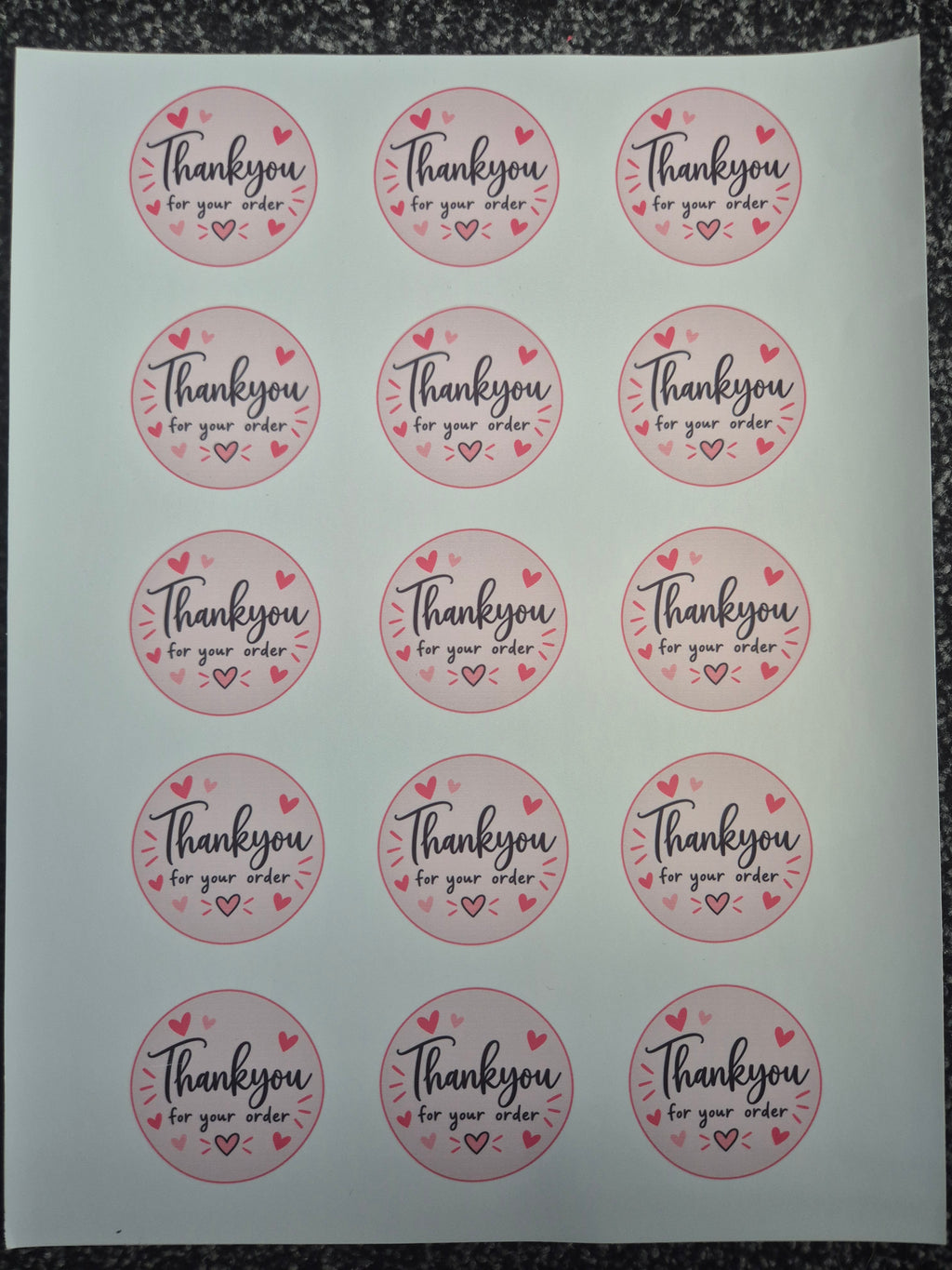 Sticker sheets