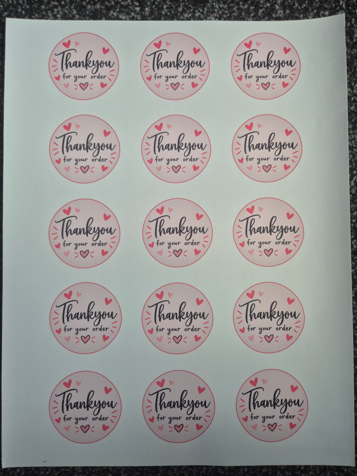 Sticker sheets