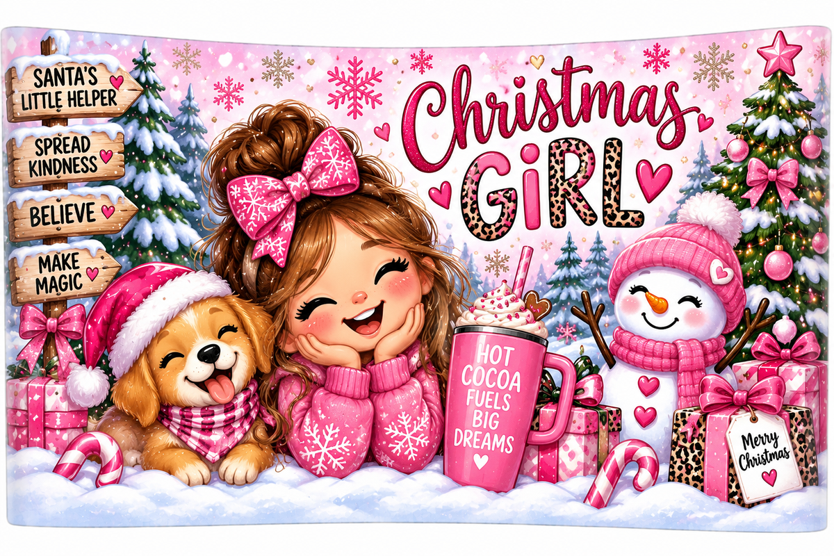 Christmas tumblers and water bottles