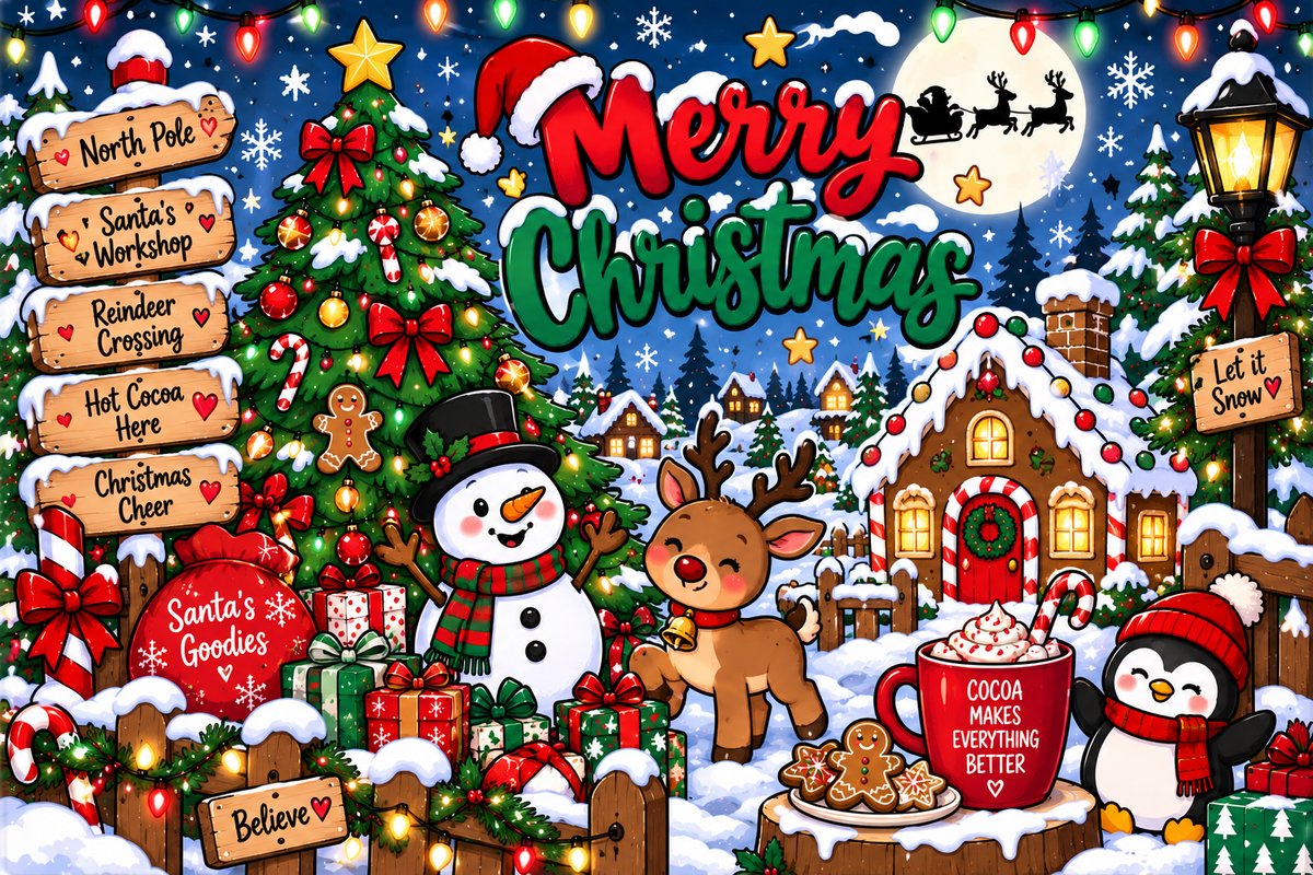 Christmas tumblers and water bottles
