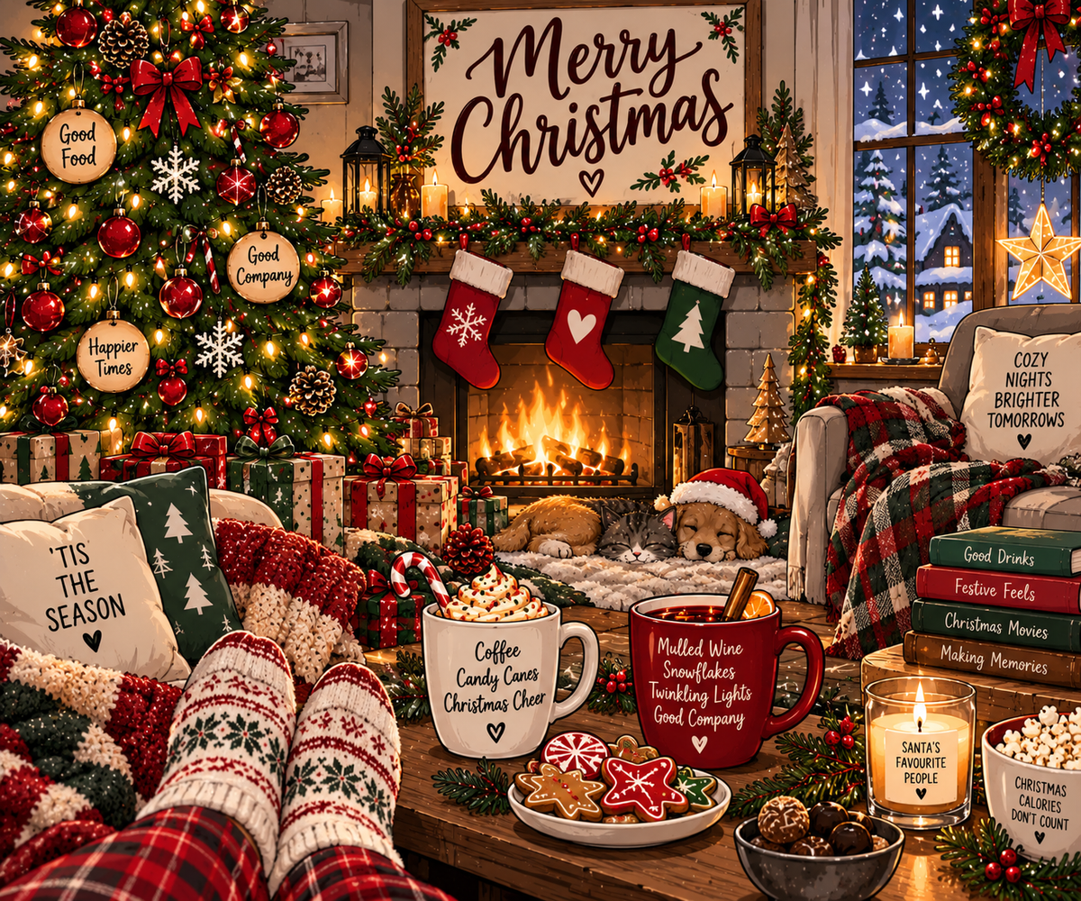 Christmas tumblers and water bottles