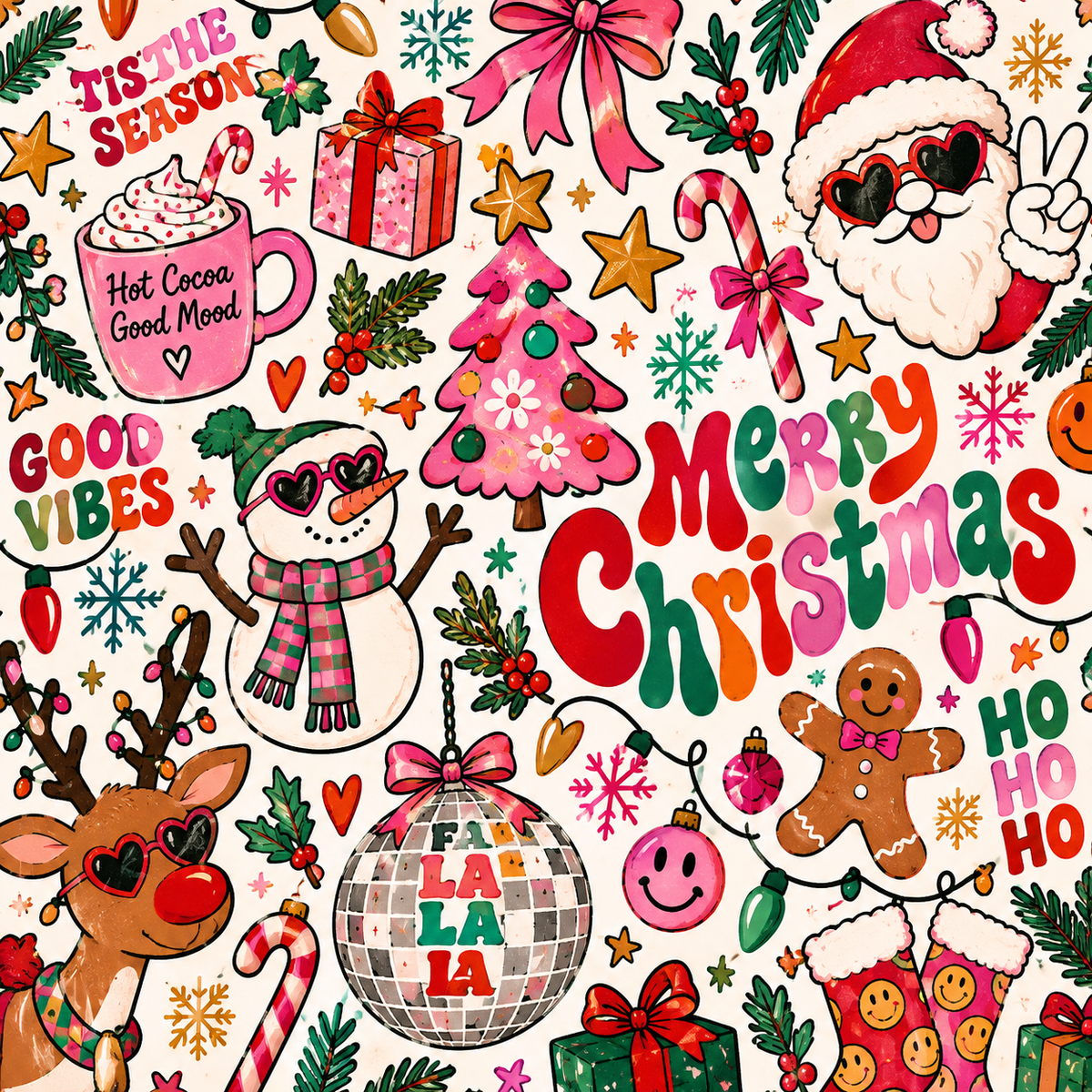 Christmas tumblers and water bottles